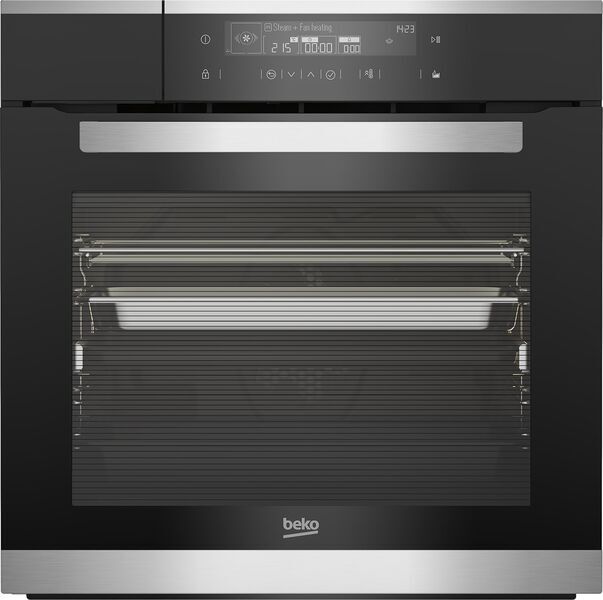 Beko BID15501XDS Kombidampfgarer | schwarz/silber 1