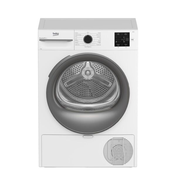 Beko BM3T30210W1 Tork med värmepump 10 kg | vit/grå, image 1 of 5