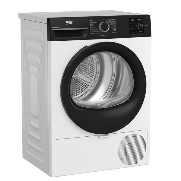 Beko BM3T30230W Wärmepumpentrockner 10 kg | weiß/schwarz, image 3 of 5