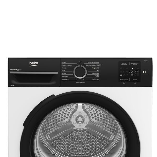 Beko BM3T30230W Wärmepumpentrockner 10 kg | weiß/schwarz, image 4 of 5