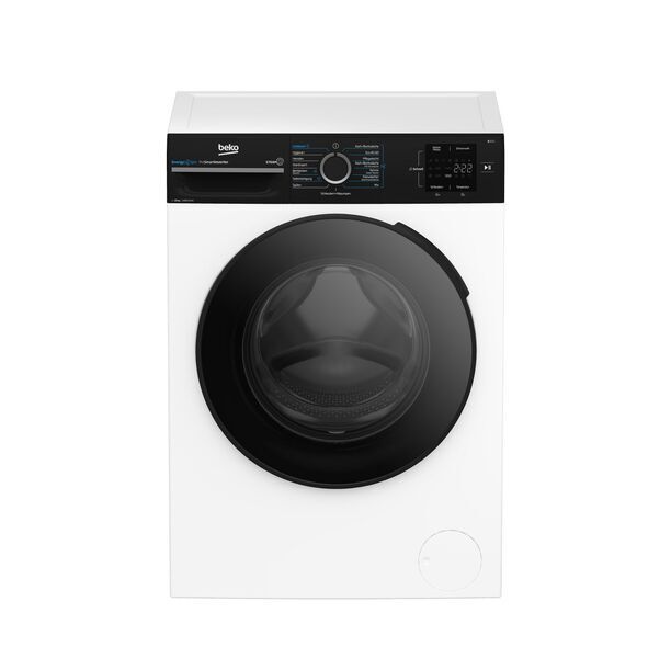 Beko BM3WFU31041R Front-loading washing machine 10 kg | white/black 1