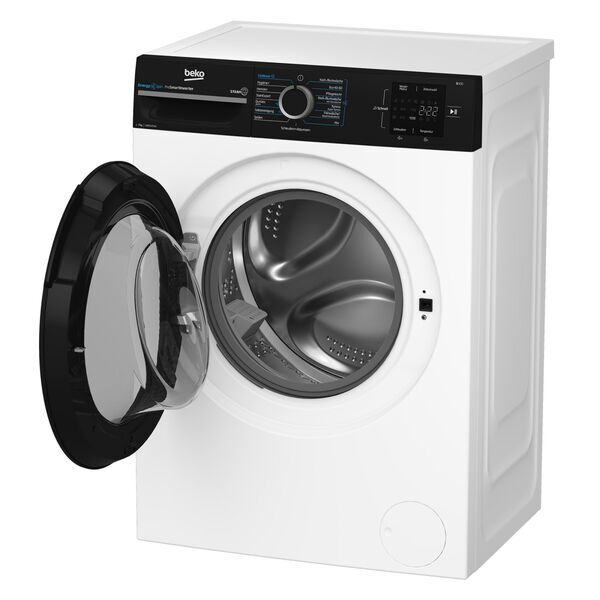 Beko BM3WFU3741R Front-loading washing machine 7 kg | white/black 3