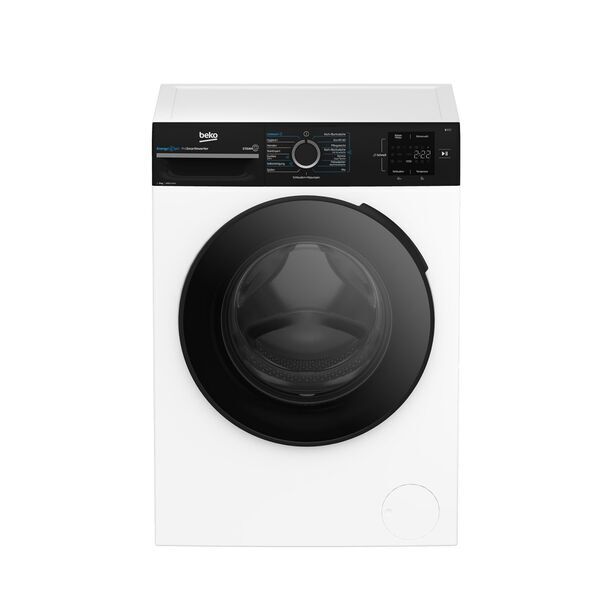 Beko BM3WFU3941R Front-loading washing machine 9 kg | white/black 1