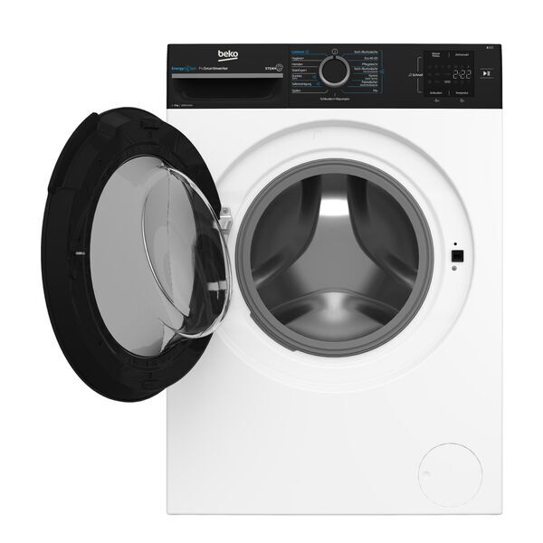 Beko BM3WFU3941R Front-loading washing machine 9 kg | white/black 2