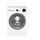 Beko BM3WFU4841W1 Front-loading washing machine 8 kg | white/grey, thumbnail 1 of 5