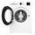 Beko BM3WFU4841W1 Front-loading washing machine 8 kg | white/grey, thumbnail 3 of 5