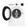 Beko BM3WFU4941W1 Front-loading washing machine 9 kg | white, thumbnail 2 of 5