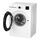 Beko BM3WFU4941W1 Front-loading washing machine 9 kg | white, thumbnail 3 of 5