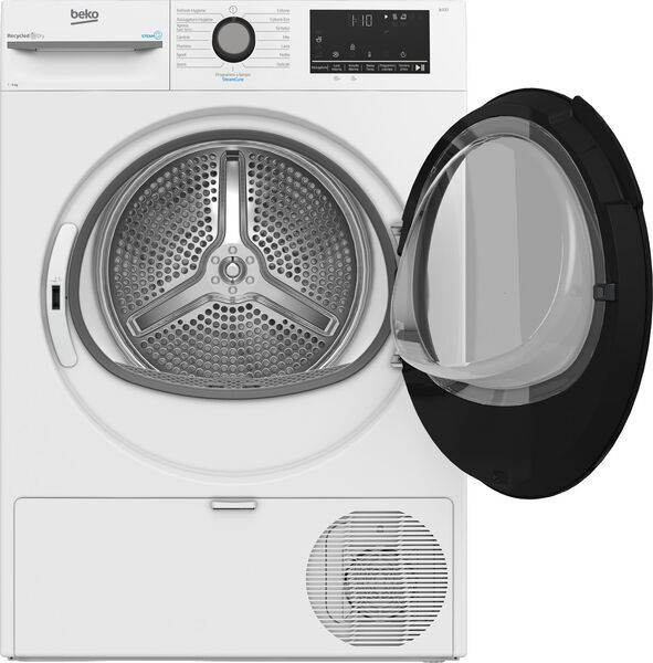 Beko BMGT491SBI Asciugatrice a pompa di calore 9 kg | bianco/nero 3