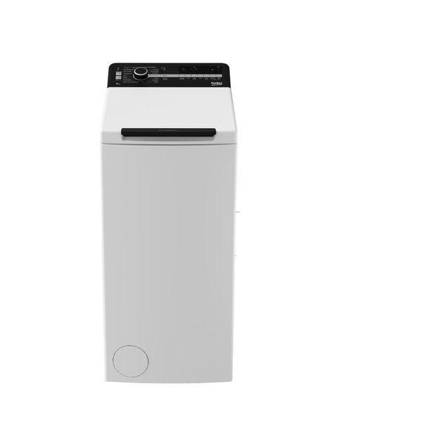 Beko BTL1WFP10622DE Toplader Waschmaschine 6 kg | white/black 1