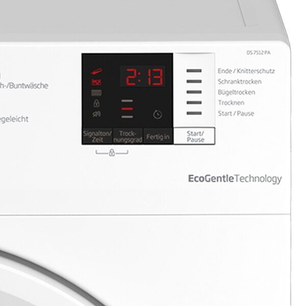 Beko DS7512PA Wärmepumpentrockner 7 kg | weiß, image 3 of 5