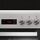 Beko FSM67320GXS Elektroherd mit Glaskeramik-Kochfeld | silber/schwarz, thumbnail 3 of 5
