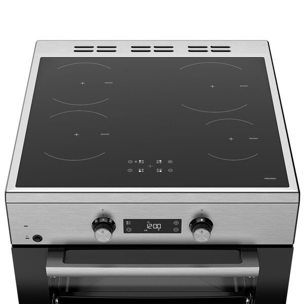 Beko FSM69301SXT Freistehender Herd mit Induction hob | silver/black 4