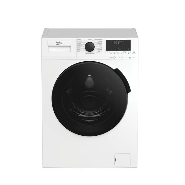 Beko WMC91464ST1 Front-loading washing machine 9 kg | white/black 1