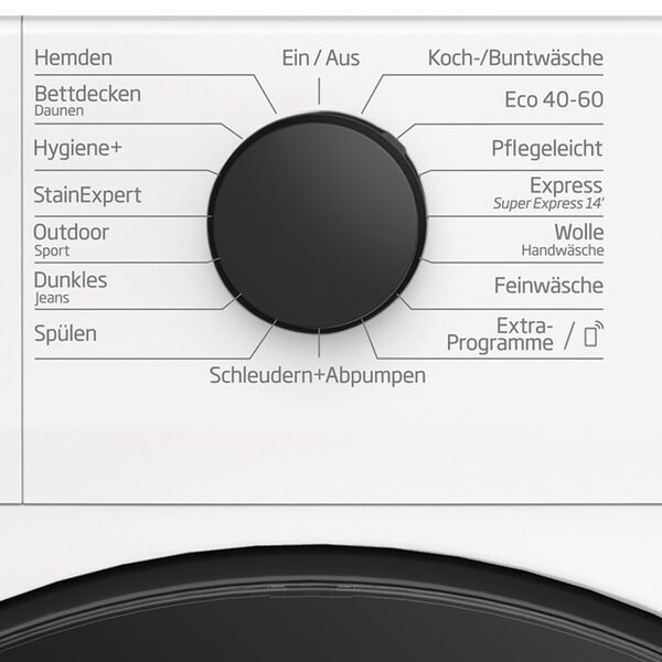 Beko WMC91464ST1 Front-loading washing machine 9 kg | white/black 3