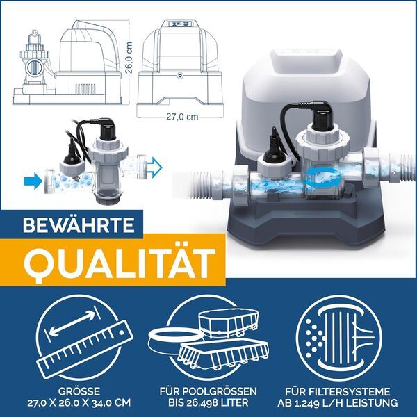 Bestway Chlorine Generator | grey 2