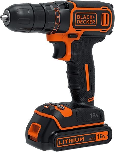 Black&Decker BDCDC18K Akku-bore-/skruemaskine | sort/orange 2