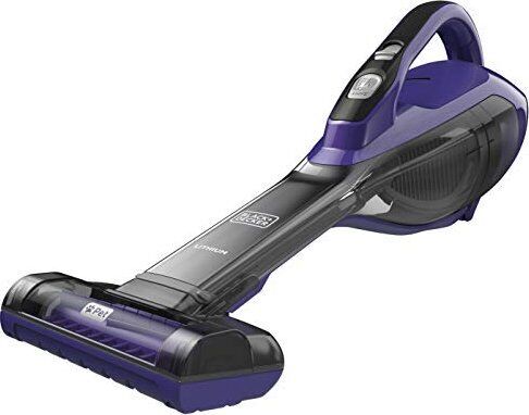 Black&Decker DVA325JP07 Batteridrevet håndstøvsuger | sort/lilla 1