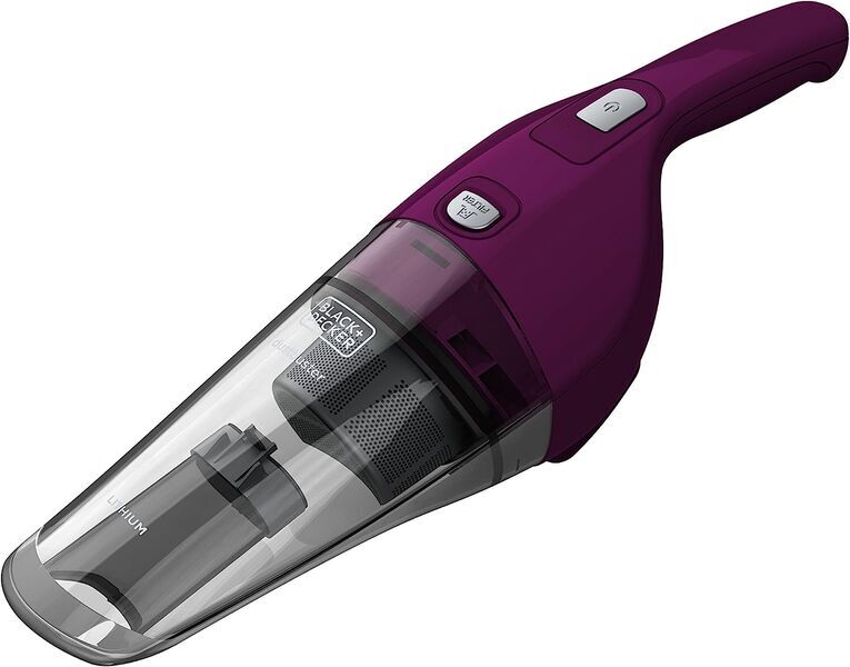 Black&Decker NVB115W Battery hand vacuum cleaner | purple 1