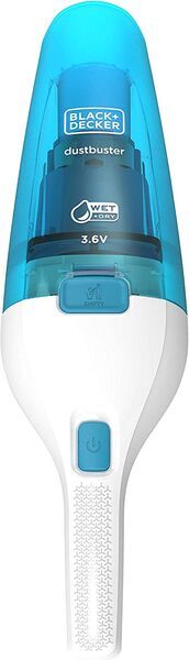 Black&Decker WDC115WA Lithium Dustbuster Battery hand vacuum cleaner | blue/white 3