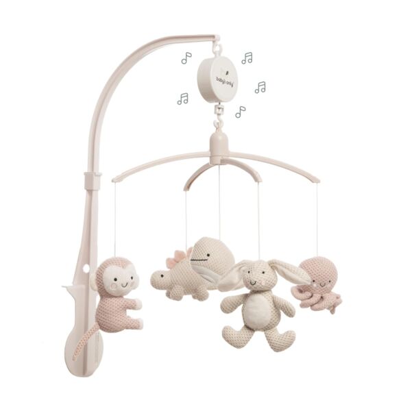 BO baby's Only music Mobile mit gestrickten Figuren | multicolored, image 1 of 1