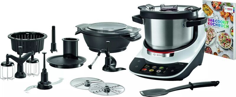 Bosch Cookit MCC9555DWC Robot kuchenny | biały/czarny 1