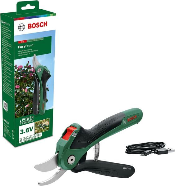 Bosch EasyPrune Akku-Gartenschere | groen/zwart 1