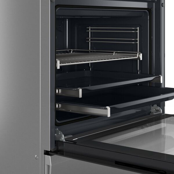 Bosch HKS79U250 Standherd | schwarz/silber, image 2 of 5