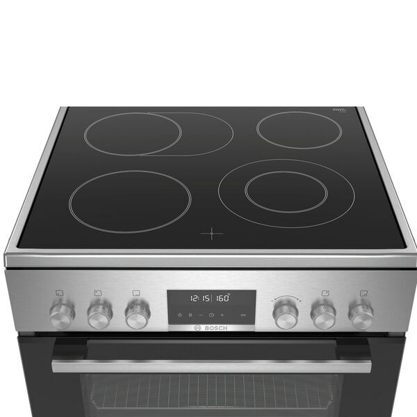 Bosch HKS79U250 Standherd | schwarz/silber, image 4 of 5