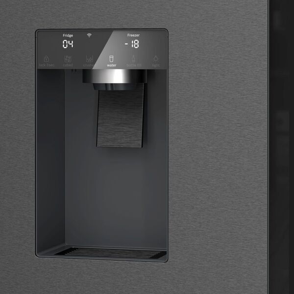 Bosch KFI96AXEA Side-by-Side Refrigerator/freezer combination | grey, image 3 of 5