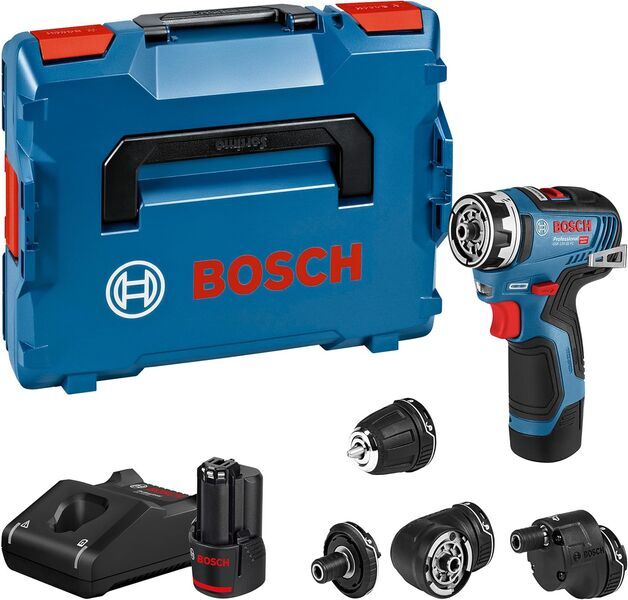 Bosch Professional GSR 12V-35 FC FlexiClick Akku-bore-/skruemaskine | blå/sort 1