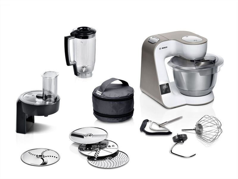 Bosch Serie 4 Food processor MUM 5 1000 W | white/champagne, image 1 of 5