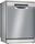 Bosch Serie 4 dishwasher 60cm, freistehend | silver, thumbnail 1 of 5