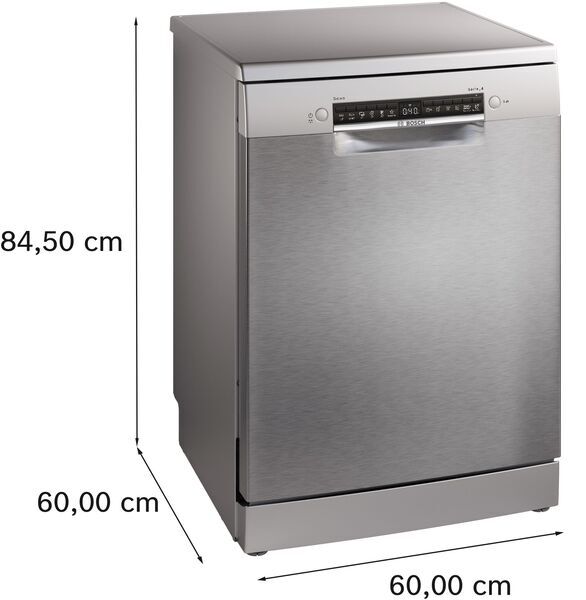 Bosch Serie 4 dishwasher 60cm, freistehend | silver, image 4 of 5