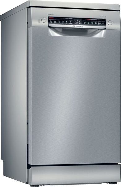 Bosch Serie 4 dishwasher 45cm, freestanding | silver, image 1 of 3
