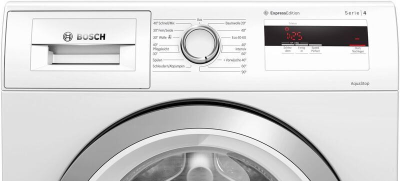 Bosch Serie 4 Frontlader Waschmaschine 8 kg | weiß, image 4 of 5