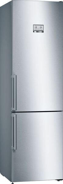 Bosch Serie 6 Refrigerator/freezer combination | silver, image 1 of 5