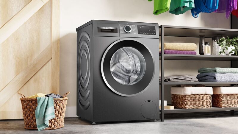 Bosch Serie 6 Frontlader Waschmaschine 9 kg | schwarz, image 2 of 5