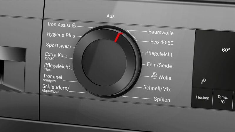 Bosch Serie 6 Frontlader Waschmaschine 9 kg | grau, image 2 of 5