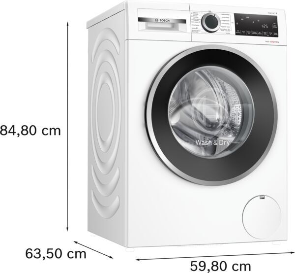 Bosch Serie 6 WNG24440 Waschtrockner 9 kg/6 kg | weiß 3