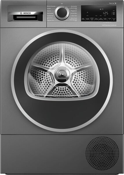 Bosch Serie 6 Heat pump dryer 9 kg | black, image 1 of 5