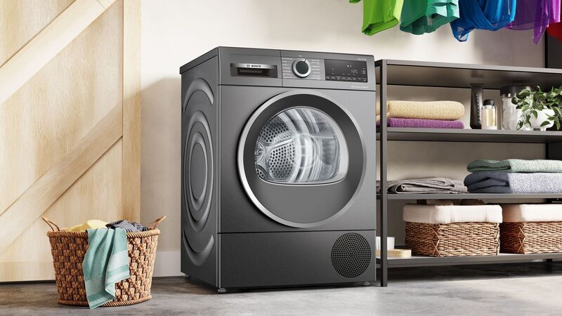 Bosch Serie 6 Heat pump dryer 9 kg | black, image 4 of 5