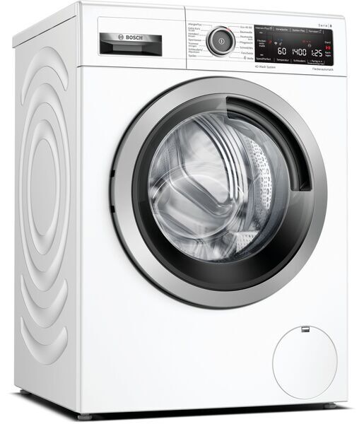 Bosch Serie 8 Frontlader Waschmaschine 9 kg | weiß, image 1 of 2