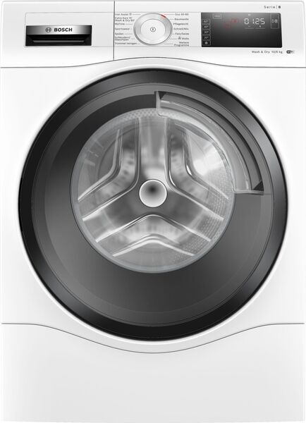 Bosch Serie 8 Waschtrockner 10 kg/6 kg | weiß, image 1 of 5