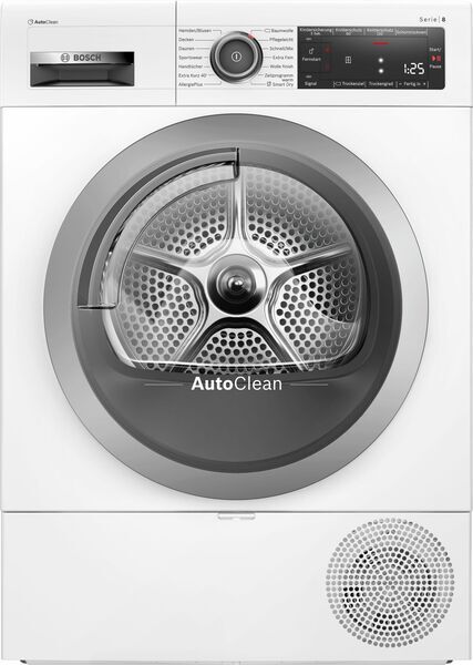 Bosch Serie 8 Wärmepumpentrockner 8 kg | weiß, image 1 of 5
