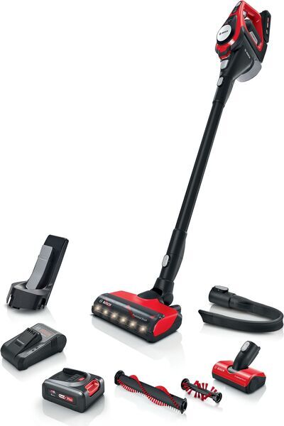 Bosch Unlimited 8 Gen2 ProAnimal BCS8224PET Battery hand vacuum cleaner | red/black 1