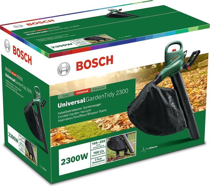 Bosch Universal GardenTidy 2300 Soplador De Hojas | verde/negro 3