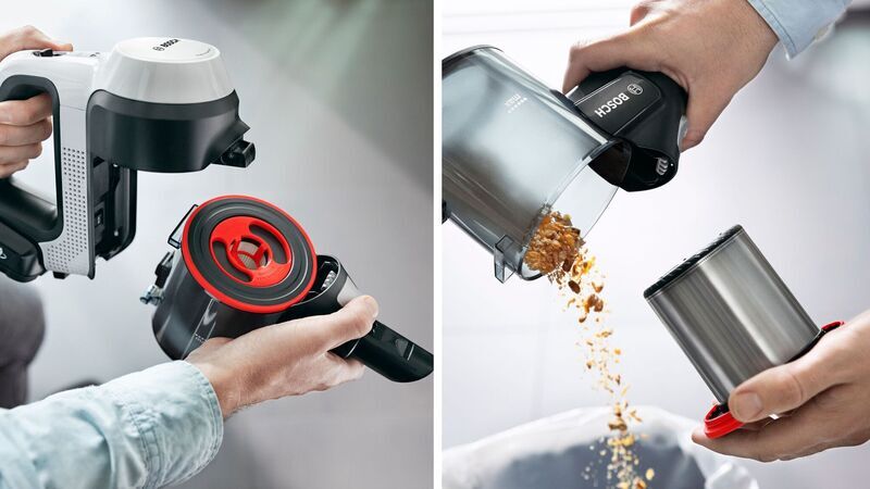 Bosch Unlimited 7 BKS711MTB Battery hand vacuum cleaner | white/black 3