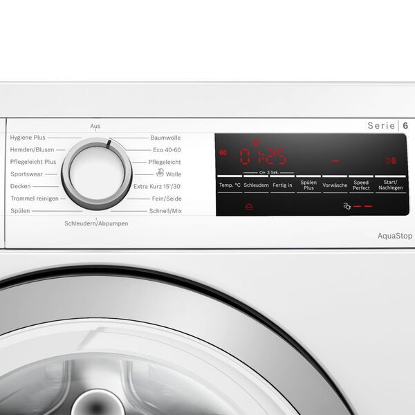 Bosch WUU28T71 Front-loading washing machine 8 kg | white, image 4 of 5