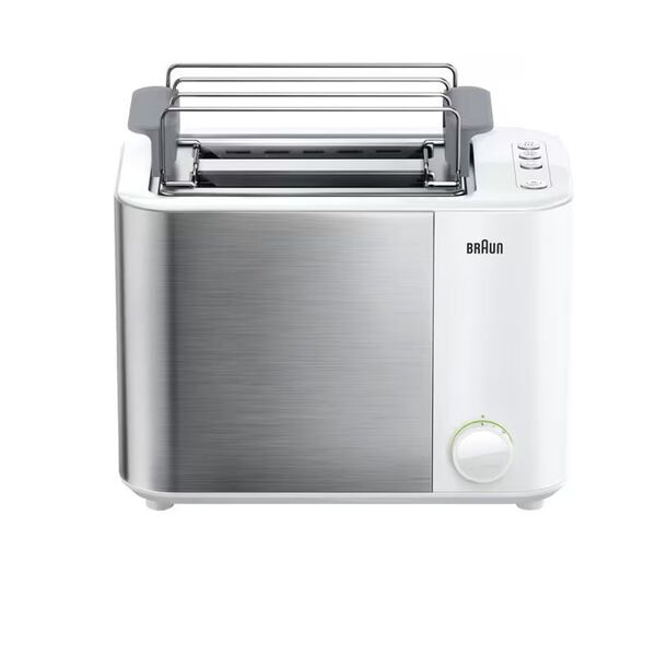 Braun HT 5010 WH IDCollection Grille-pain | argent/blanc 1